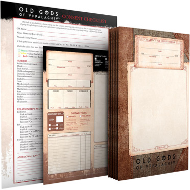 Old Gods of Appalachia - Character portfolios