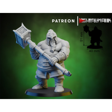 Ghamak - Fantasy - Ogres Persian - Ogre arme à deux main B