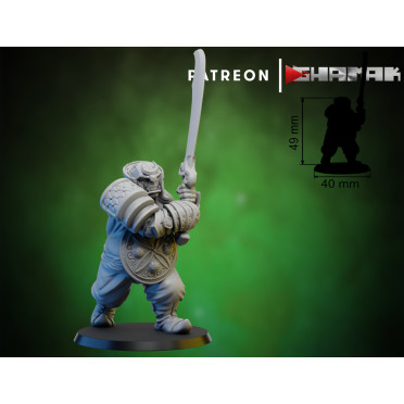 Ghamak - Fantasy - Ogres Persian - Ogre arme à deux main C