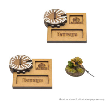 Bolt Action - MDF Vehicle Pin Markers - Japan