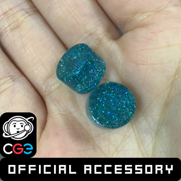 SETI - Ensemble de jetons de données en résine époxy pailletée