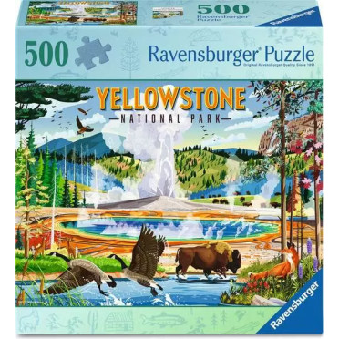 Puzzle - Parc national de Yellowstone- 500 pièces