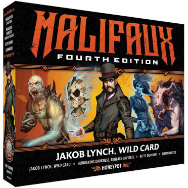 Malifaux 4E - Jakob Lynch, Wild Card - 4th Edition