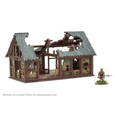 Asian Villages - L Shaped Building Ruins