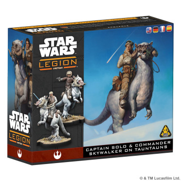 Star Wars: Legion – Captain Solo & Commander Skywalker on Tauntauns