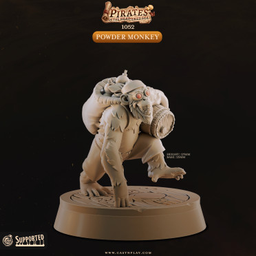 Cast n Play - Pirates de la Mer Brisée - Singe à Poudre