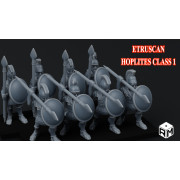 Rise Miniatures &ndash; Rise of Ancient Wars &ndash; Pack Etrusque &ndash; Hoplite Classe 1