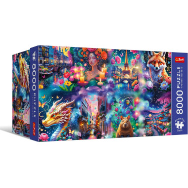 Puzzle - Colorful World - 8000 pieces