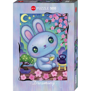 Puzzle - Bunny Zen Garden - 500 pièces