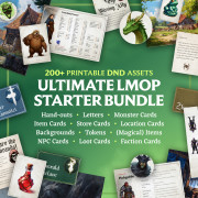 Bundle de Ressources JDR compatible avec Les Mines Perdues de Phandelver