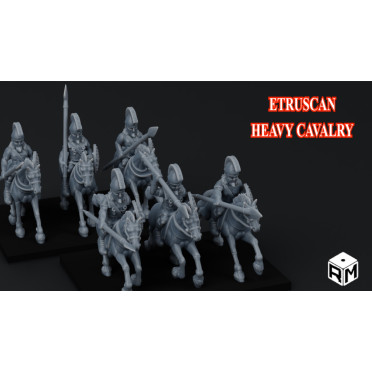 Rise Miniatures – Rise of Ancient Wars: Etruscan Heavy Cavalry Pack
