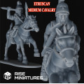 Rise Miniatures – Rise of Ancient Wars: Etruscan Heavy Cavalry Pack 1