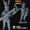 Rise Miniatures - Rise of Ancient Wars - Pack Etrusque - Unité de Commandement à Pied 2