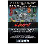 Boite de Cyberpunk Red - Add On Scenery For RPG Battle Maps
