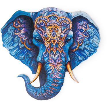 Wooden Jigsaw Puzzle - Elephant