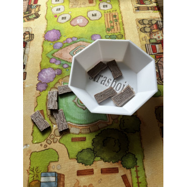 Jetons Ressources - Bois