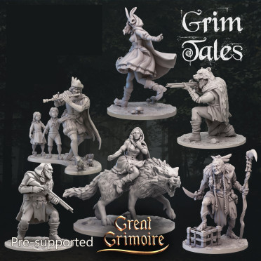 Great Grimoire - Grim Tales - Set Complet