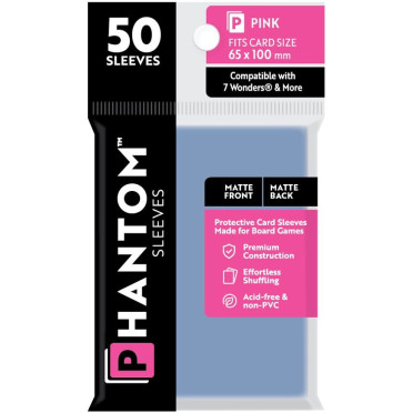 Phantom Sleeves: Pink Size - Matte/Matte