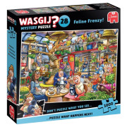 Puzzle Wasgij Mystery 28 - Folie f&eacute;line ! - 1000 Pi&egrave;ces