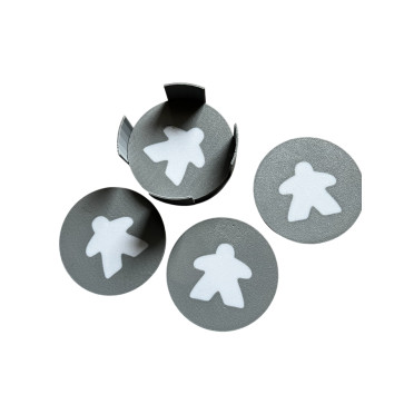 Pack de Sous-verres Meeple