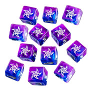 Elder Dice - The Astral Elder Sign Silver Key D6 set