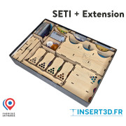 SETI + extension - Insert de jeu compatible - livr&eacute; assembl&eacute;
