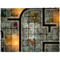 Terrain Mat Mousepad - HeroQuest Rezors Maze 2