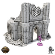 Ruined Chapel - Wargame Scenery