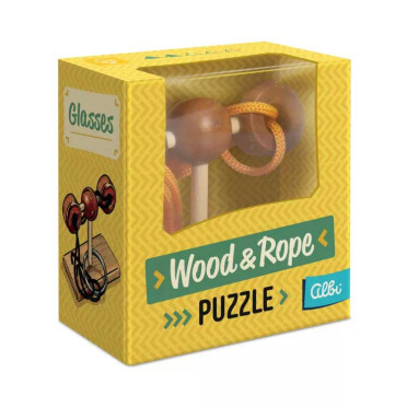 Wood and Rope Puzzle