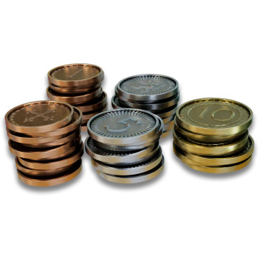 Clans of Caledonia: Pièces en Métal (70)