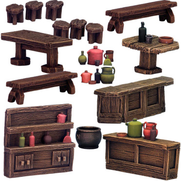 7TV - Tavern Terrain Set