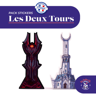 Les deux tours - Pack de stickers