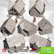 Txarli - D&eacute;cors Fantasy - Village de la terre du centre