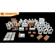 D&eacute;cors 3D compatible avec Heroquest