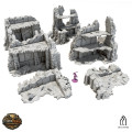 Xenos Ruins - Wargame Scenery 1
