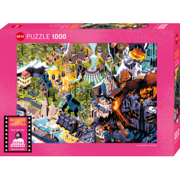 Puzzle - Peter Jackson Films - 1000 pièces