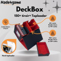 Made4game - DeckBox Commander 150+ with Toploader 17