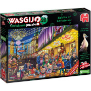 Puzzle Wasgij Christmas 20 - Les esprits de No&euml;l ! (2x1000 pi&egrave;ces)