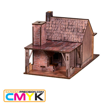 Old West - Elias Crow's Blacksmith & House