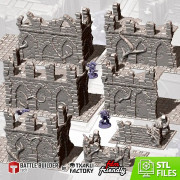 Txarli - D&eacute;cors SF - Ruines abandonn&eacute;es