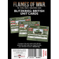 Blitzkrieg British Unit Cards - Limited Edition 1
