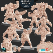 &Eacute;quipe d'Orc pack complet - Orcslam Mania