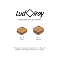 Ludotray - Organisateur de jeu en bois 5