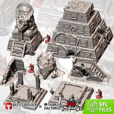 Txarli - Décors Fantasy - Cité perdue