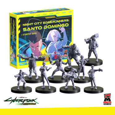 Cyberpunk Combat Zone - Night City Edgerunners: Santo Domingo Starter Gang