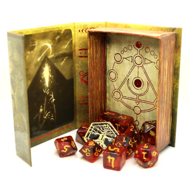 Set de 10 Dés JDR Elder Dice: Eye of Chaos: Dark Omens