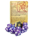 Set de 10 Dés JDR Elder Dice: Astral Elder Sign: Silver Key 3