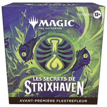 Boite de Magic the Gathering : Les Secrets de Strixhaven - Pack d'avant-première Flestrefleur