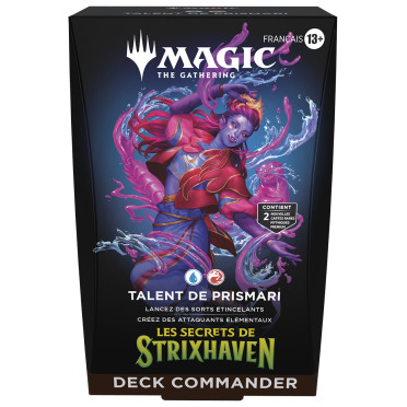 Magic the Gathering : Les Secrets de Strixhaven - Deck Commander Talent de Prismari