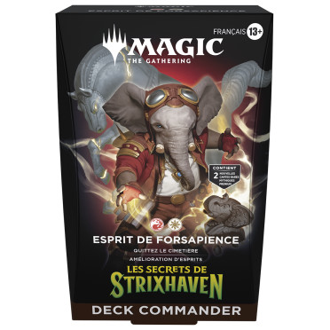 Magic the Gathering : Les Secrets de Strixhaven - Deck Commander Esprit de Forsapience